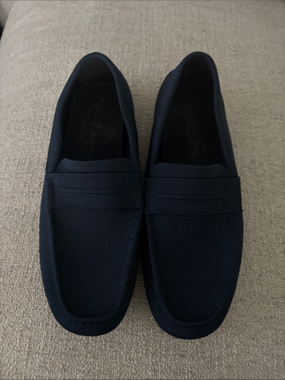 Rothy's Men's Navy Slip-On Penny Loafers